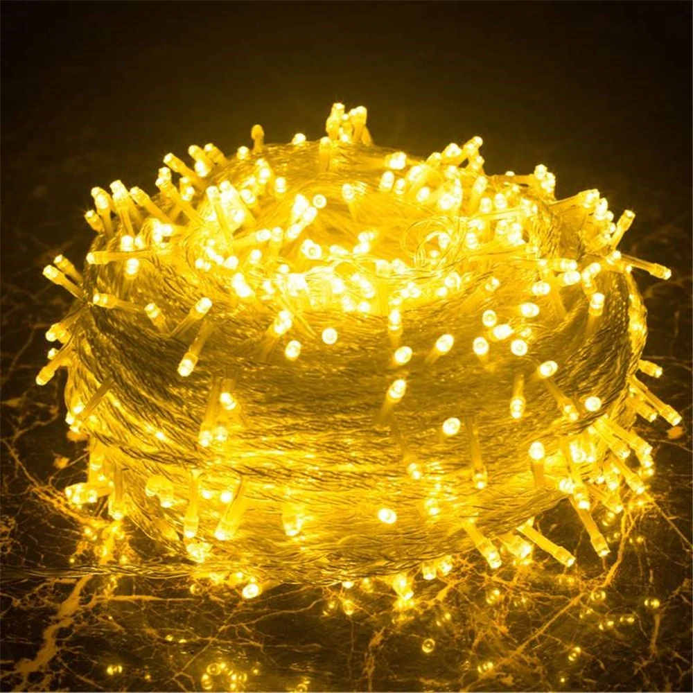 String Light 400LED 20M Christmas Wedding Party Decoration Lights garland AC 110V 220V Outdoor Waterproof Led Lamp Led
String Light 400LED 20M Christmas Wedding Party Decoration Lights garland AC 110V 220V Outdoor Waterproof Led Lamp Led