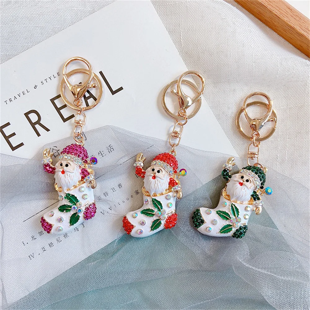 1PC Christmas Creative Santa Claus Keychain Good quality Jewelry And Accessories Valentine's Day Gift Decorations For Home
1PC Christmas Creative Santa Claus Keychain Good quality Jewelry And Accessories Valentine's Day Gift Decorations For Home