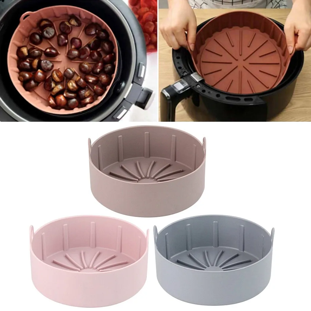AirFryer Silicone Pot Multifunctional Air Fryers Oven Accessories Bread Fried Chicken Pizza Basket Baking Dishes Kitchen Tools
AirFryer Silicone Pot Multifunctional Air Fryers Oven Accessories Bread Fried Chicken Pizza Basket Baking Dishes Kitchen Tools
