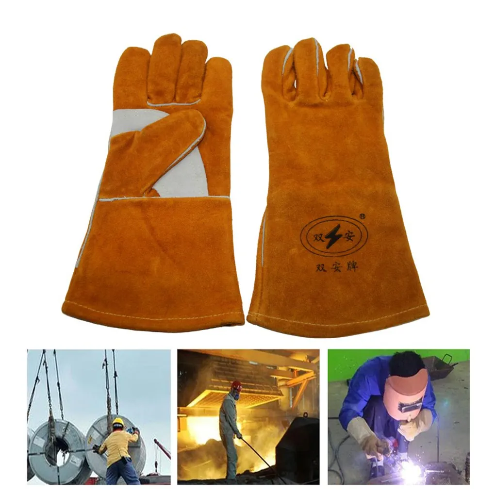 Welders Gauntlets Gloves Extreme Heat Resistant TIG MIG Welding Gloves For Cooking Baking Welding Metal Hand Tools
Welders Gauntlets Gloves Extreme Heat Resistant TIG MIG Welding Gloves For Cooking Baking Welding Metal Hand Tools