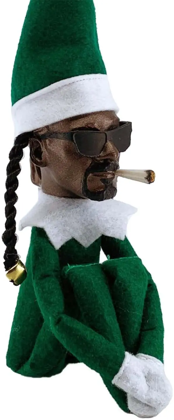 Snoop on A Stoop Doll, Elf on The Shelf, Novelty Long Bendy Naughty Boy Doll, Funny Collectible Figure Gifts for Hip Hop Lover
Snoop on A Stoop Doll, Elf on The Shelf, Novelty Long Bendy Naughty Boy Doll, Funny Collectible Figure Gifts for Hip Hop Lover