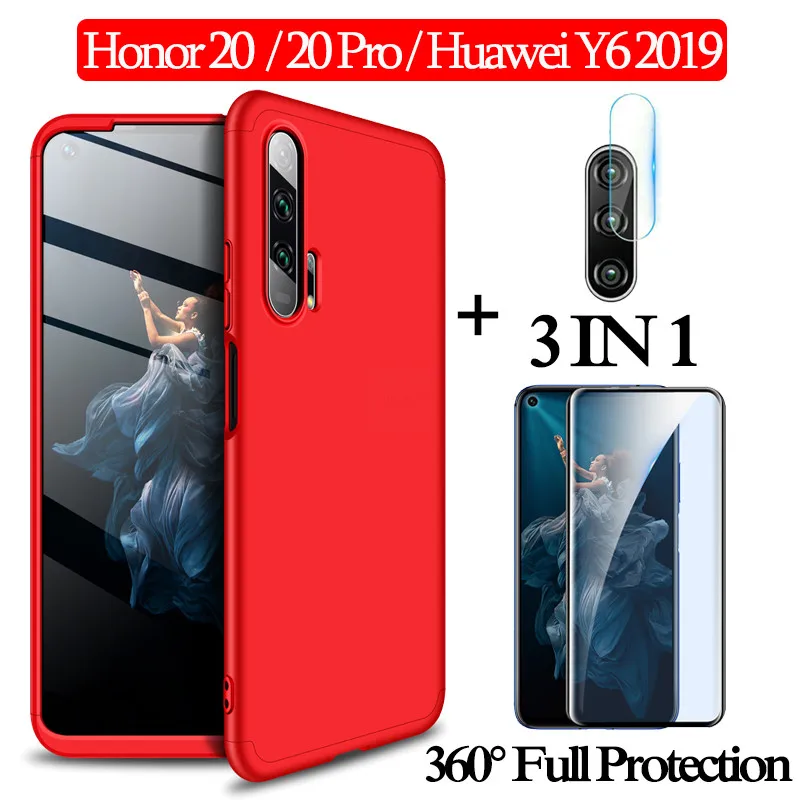 1-3 kits Glass + 360 Armor Case Huawei Honor 20 honor 20Pro Full Protection Case huawei y6 2019 Plastic Hard Case Cover honor 20
1-3 kits Glass + 360 Armor Case Huawei Honor 20 honor 20Pro Full Protection Case huawei y6 2019 Plastic Hard Case Cover honor 20