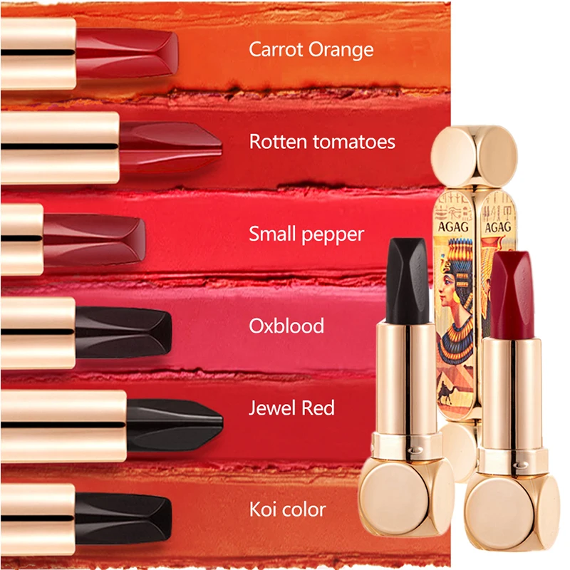 Double Tube And One 6-Color Lipstick Phantom 3D Magic Six-Color Matte Lipstick Not Easy To Take Off Makeup
Double Tube And One 6-Color Lipstick Phantom 3D Magic Six-Color Matte Lipstick Not Easy To Take Off Makeup