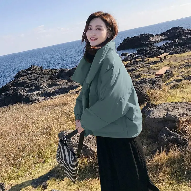 Coat Korean winter new cotton-padded clothes short students Harajuku style high loose women 2020 fashion
Coat Korean winter new cotton-padded clothes short students Harajuku style high loose women 2020 fashion