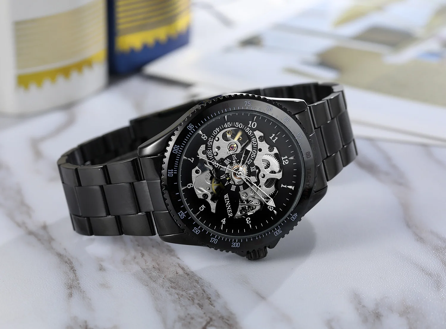 WINNER010 men's fashion casual hollow gear mechanical movement automatic mechanical watch
WINNER010 men's fashion casual hollow gear mechanical movement automatic mechanical watch