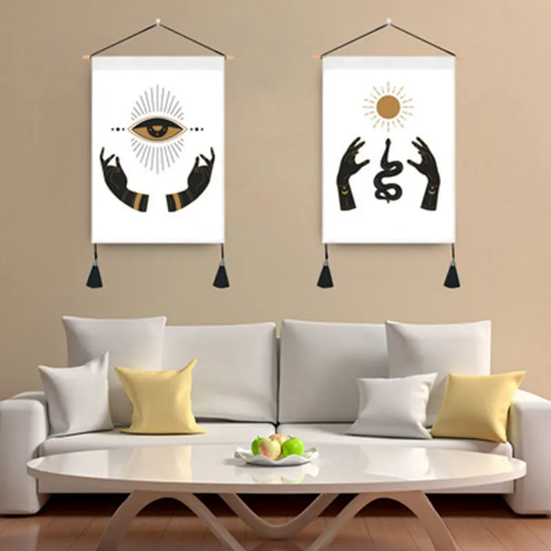 Nordic Style Gestures for Canvas Painting with Frame Poster for Living Room Decoration Wall Art with Wood Hanging Scroll Tassel
Nordic Style Gestures for Canvas Painting with Frame Poster for Living Room Decoration Wall Art with Wood Hanging Scroll Tassel