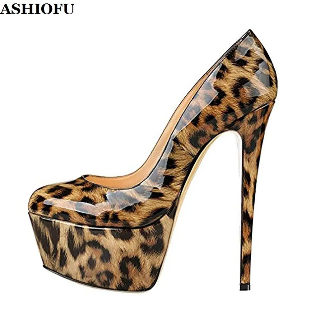 ASHIOFU Handmade Womens Super-heel Platform Pumps Sexy Night-club Party Prom Dress Shoes Evening Fashion Pumps Court Shoes
ASHIOFU Handmade Womens Super-heel Platform Pumps Sexy Night-club Party Prom Dress Shoes Evening Fashion Pumps Court Shoes