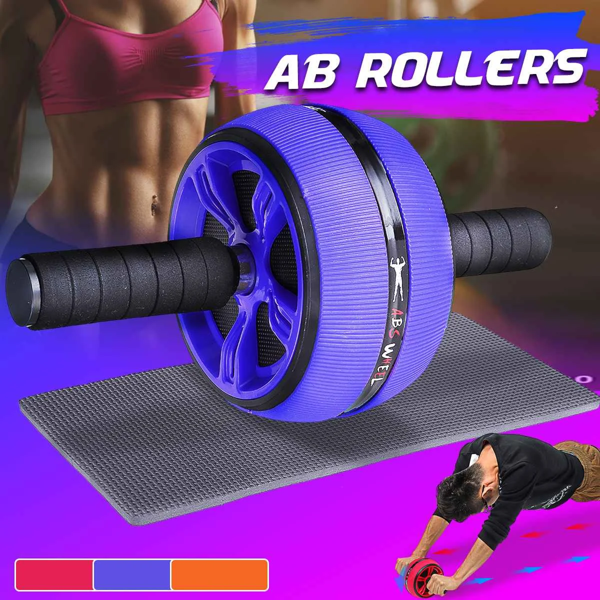 Ab Roller Non-slip No Noise Abdominal Wheel Belly Core Stretch Trainer For Arm Waist Exercise Home Gym Workout Fitness Equipment
Ab Roller Non-slip No Noise Abdominal Wheel Belly Core Stretch Trainer For Arm Waist Exercise Home Gym Workout Fitness Equipment