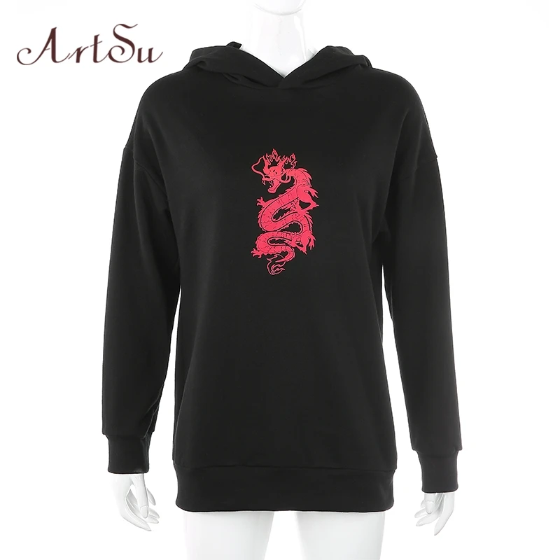 Artsu Winter Oversized Dragon Printed Fashion Long Style Hoodies Women Long Sleeve Hooded Sweatshirt 90s Vintage Pullovers 41771
Artsu Winter Oversized Dragon Printed Fashion Long Style Hoodies Women Long Sleeve Hooded Sweatshirt 90s Vintage Pullovers 41771