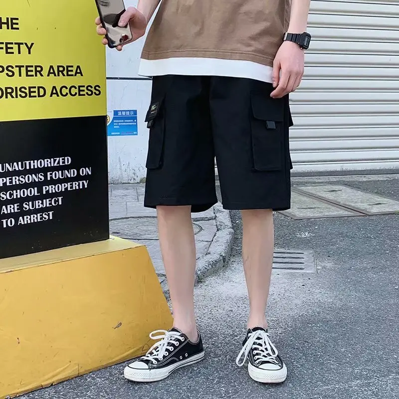 Workwear shorts men's loose summer thin section hip-hop multi-pocket function Japanese tide brand embroidery five-point pants
Workwear shorts men's loose summer thin section hip-hop multi-pocket function Japanese tide brand embroidery five-point pants