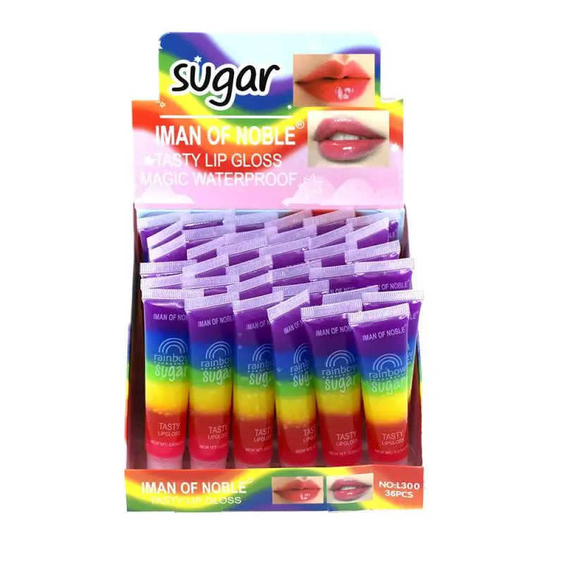 Fruit Lip Balm Liquid Lipstick Moisturizing Plum Lip gloss Rainbow Sugar Tasty Transparent Lip Gloss Clear Oil Sexy Cute
Fruit Lip Balm Liquid Lipstick Moisturizing Plum Lip gloss Rainbow Sugar Tasty Transparent Lip Gloss Clear Oil Sexy Cute