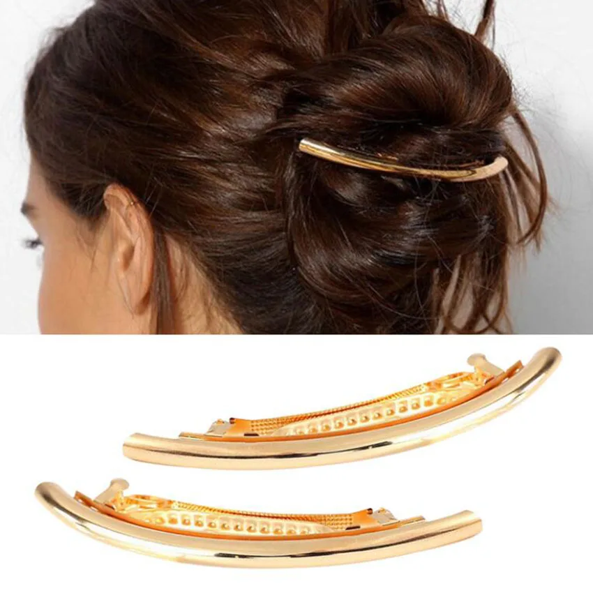 1PC Metal Headdress Hair Clip Curved Shaped Long Hairpin Women Girls Hair Clip Hair Accessories Party Wedding Hair Styling Tools
1PC Metal Headdress Hair Clip Curved Shaped Long Hairpin Women Girls Hair Clip Hair Accessories Party Wedding Hair Styling Tools