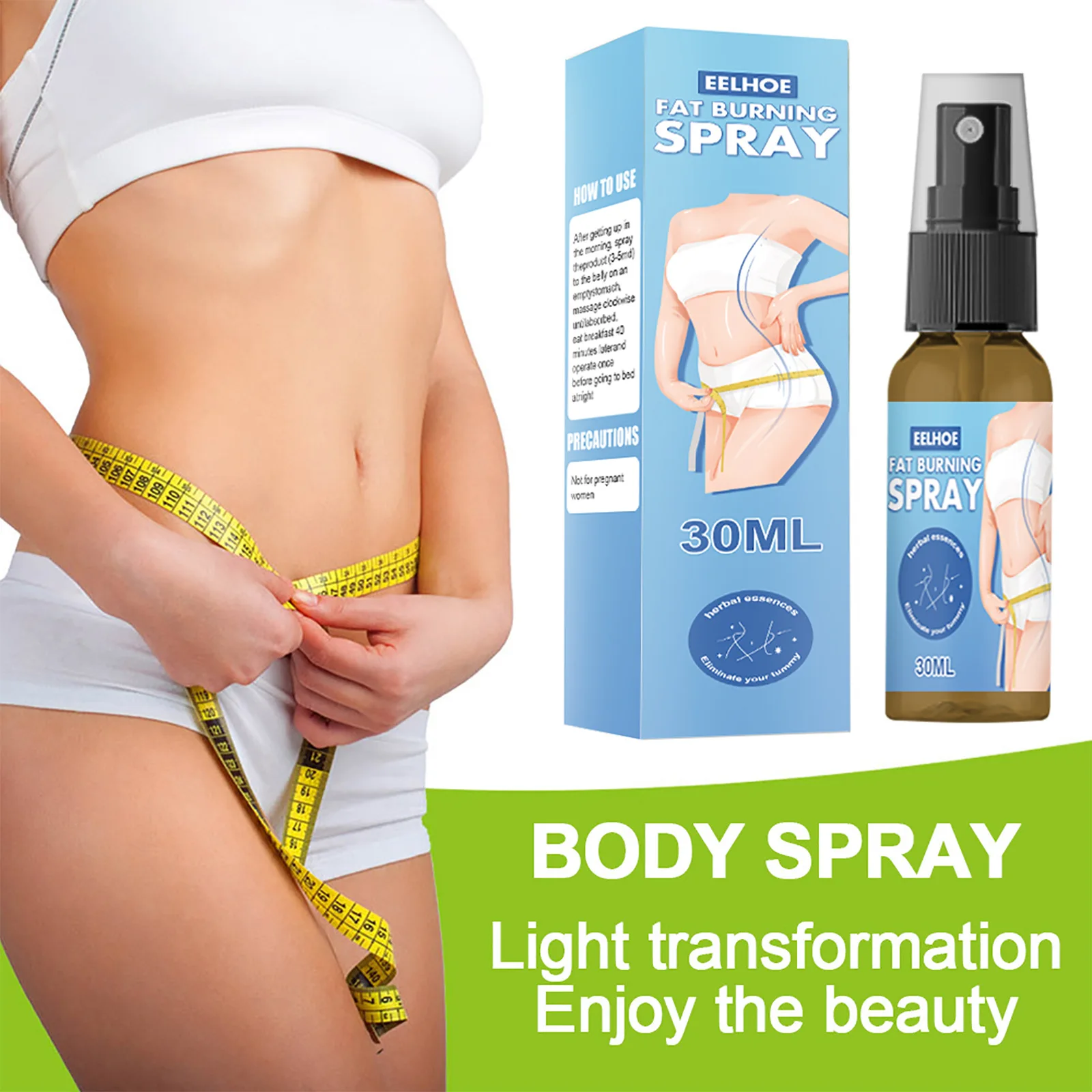Fat Burning Slimming Spray Powerful Belly Abdomen Weight Loss Products Natural Herbal Ingredients Health Fast Slim Cream 30ml
Fat Burning Slimming Spray Powerful Belly Abdomen Weight Loss Products Natural Herbal Ingredients Health Fast Slim Cream 30ml