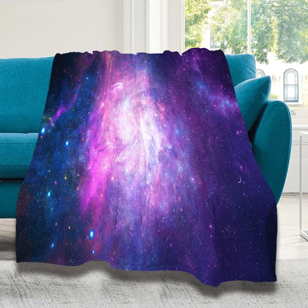 Winter Warm Universe Starry Space Coral Fleece Blanket On Bed Sofa Edging Microfiber Bedspread Fashion Office Cozy Throw Blanket
Winter Warm Universe Starry Space Coral Fleece Blanket On Bed Sofa Edging Microfiber Bedspread Fashion Office Cozy Throw Blanket