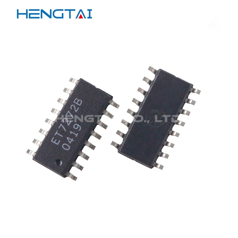 1PCS ET7272B-LF SOP-16 ET7272BLF SOP16 ET7272B ET7272 7272 Quadruple differential line driver new and original
1PCS ET7272B-LF SOP-16 ET7272BLF SOP16 ET7272B ET7272 7272 Quadruple differential line driver new and original