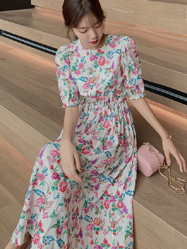 Pocket Women Long Floral Chiffon Dress Boho Vintage Vacation Dresses Summer Autumn Runway Elegant Korean Fairy Party Night Dress
Pocket Women Long Floral Chiffon Dress Boho Vintage Vacation Dresses Summer Autumn Runway Elegant Korean Fairy Party Night Dress