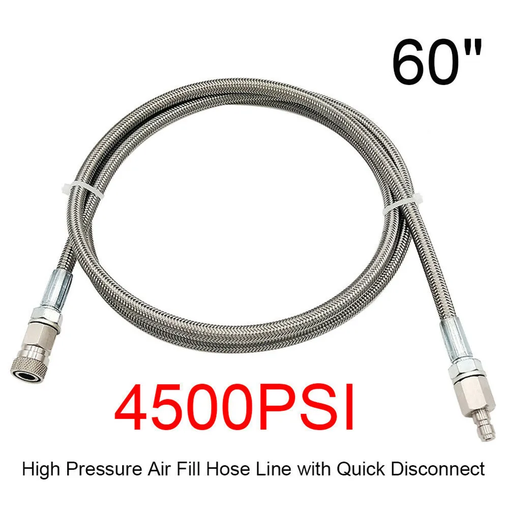 New Paintball Air Gun Airsoft PCP Air Rifle Charging Hose Remote Fill Whip Hose Extension 10Inch 24Inch 36Inch 50Inch
New Paintball Air Gun Airsoft PCP Air Rifle Charging Hose Remote Fill Whip Hose Extension 10Inch 24Inch 36Inch 50Inch
