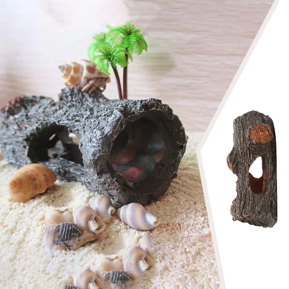 New Fish Tank Log Aquarium Resin Hollow Wood Trunk Landscape Decorations Hollow Tree Hole Hideout Cave Ornament For Terrarium
New Fish Tank Log Aquarium Resin Hollow Wood Trunk Landscape Decorations Hollow Tree Hole Hideout Cave Ornament For Terrarium