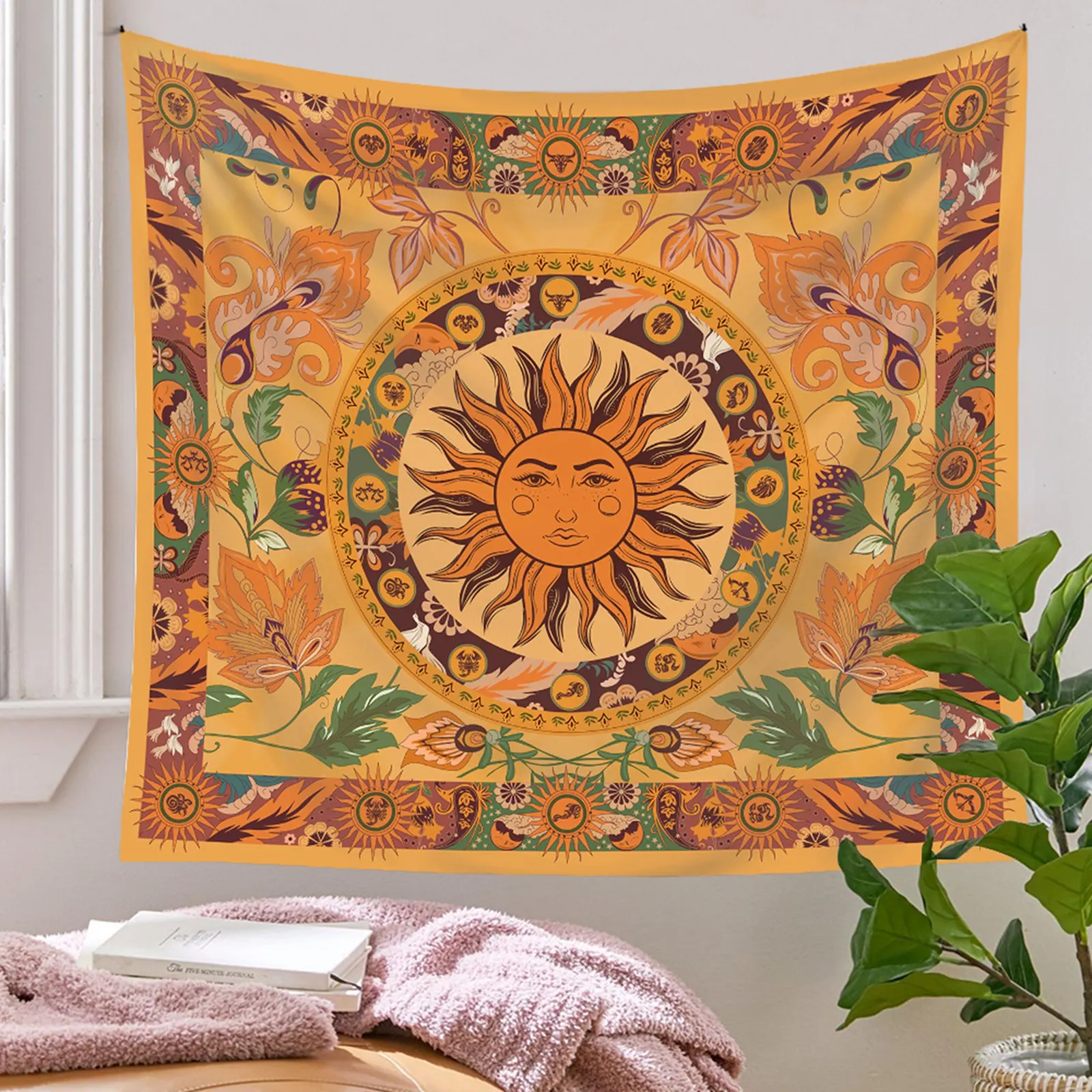 Psychedelic Tapestry Sun Moon Flower Backlight Forest Mushroom Tapestry Wall Hanging Decor
Psychedelic Tapestry Sun Moon Flower Backlight Forest Mushroom Tapestry Wall Hanging Decor