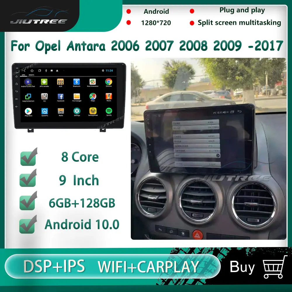 Автомагнитола для Opel Antara 2006 2007 2008 2009 2010 2011-2017, мультимедийный видеоплеер, навигатор GPS, Android 10, 2din, 6 + 128 ГБ
Автомагнитола для Opel Antara 2006 2007 2008 2009 2010 2011-2017, мультимедийный видеоплеер, навигатор GPS, Android 10, 2din, 6 + 128 ГБ