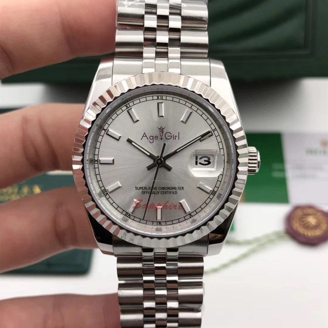 Classic New Automatic Mechanical Men Datejust Stainless Steel Sapphire Silver Black Rome President Sport Watch 36mm AAA+
Classic New Automatic Mechanical Men Datejust Stainless Steel Sapphire Silver Black Rome President Sport Watch 36mm AAA+