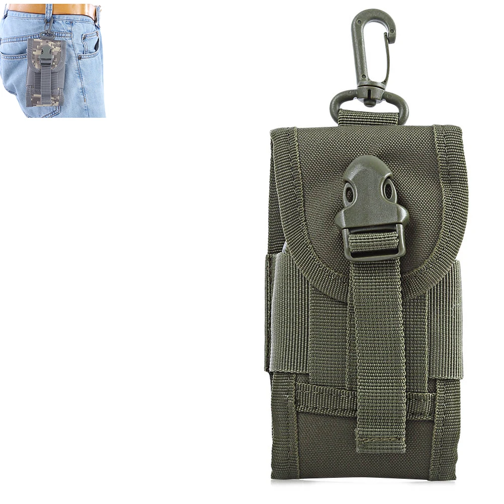 D-5 Waterproof Waist Bag Multifunctional Camouflage Phone Pouch Military Waist Bag Military Green L 
D-5 Waterproof Waist Bag Multifunctional Camouflage Phone Pouch Military Waist Bag Military Green L