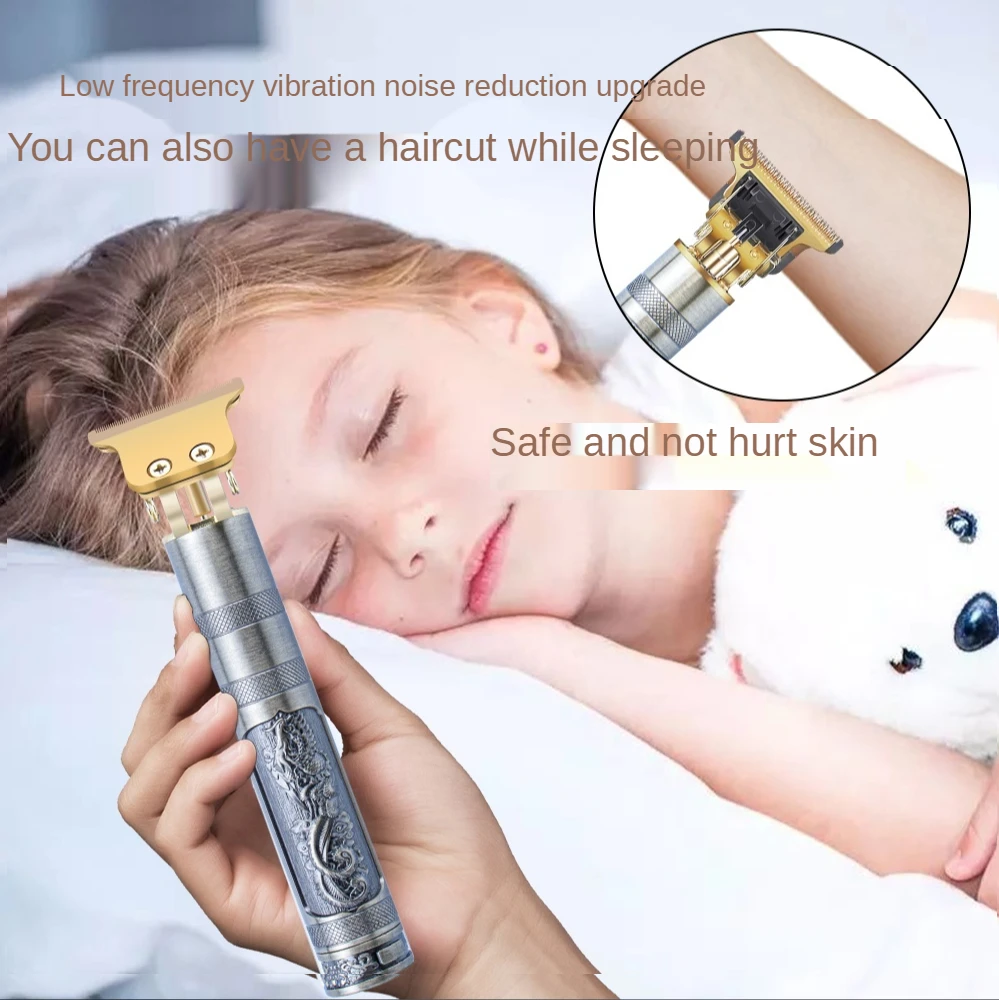Retro Oil Head Buzzer Upgrade T9 Electric Pusher Sculpted Strange Haircuts Rechargeable Electric Pusher
Retro Oil Head Buzzer Upgrade T9 Electric Pusher Sculpted Strange Haircuts Rechargeable Electric Pusher