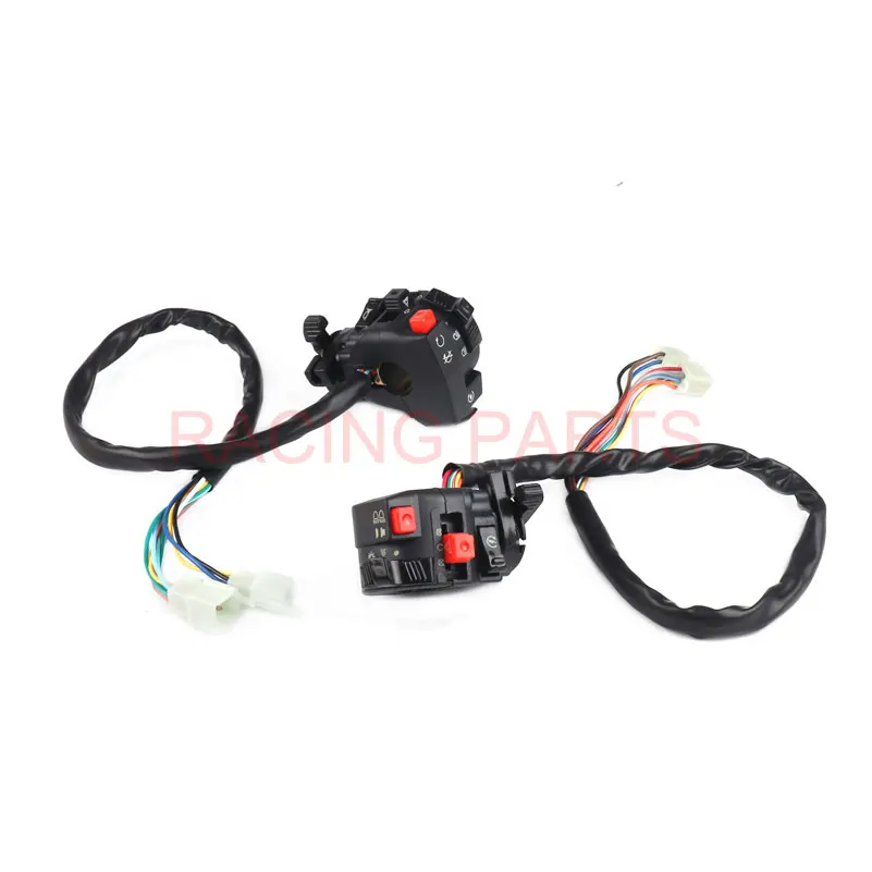 Handle Control Switch With Choke Lever 13 Wire 5 Function For ATV Quad 4 Taotao Sunl Roketa Kazuma 110cc 125cc 150cc 200cc 250cc
Handle Control Switch With Choke Lever 13 Wire 5 Function For ATV Quad 4 Taotao Sunl Roketa Kazuma 110cc 125cc 150cc 200cc 250cc