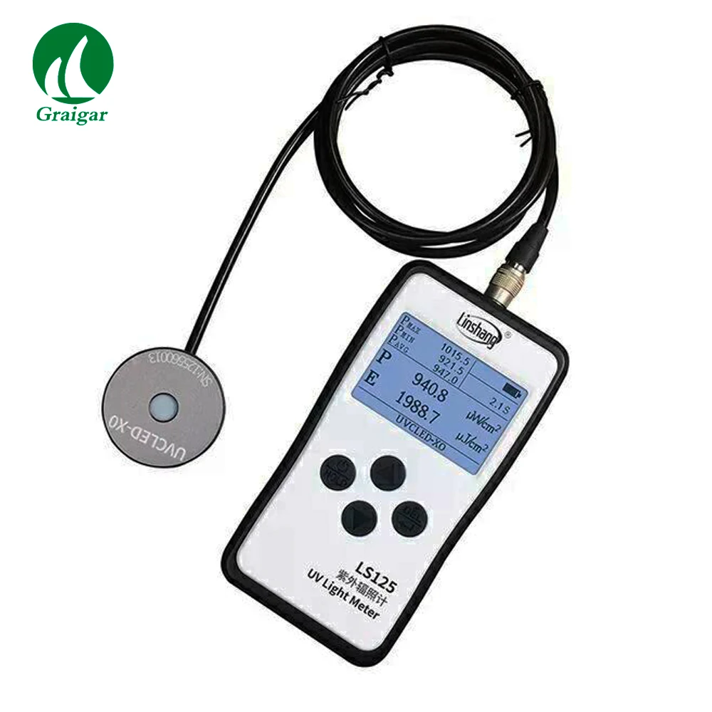 LS125 Ultraviolet Light Meter with UVCLED-X0 Probe Sampling speed 6 times/second
LS125 Ultraviolet Light Meter with UVCLED-X0 Probe Sampling speed 6 times/second
