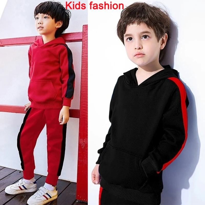 Children's Clothing Sets For Boys Girls Clothes 2 To 8 Years Autumn Winter Children Tracksuits Kids Outfit Suit Hoodie+Pant Sets
Children's Clothing Sets For Boys Girls Clothes 2 To 8 Years Autumn Winter Children Tracksuits Kids Outfit Suit Hoodie+Pant Sets