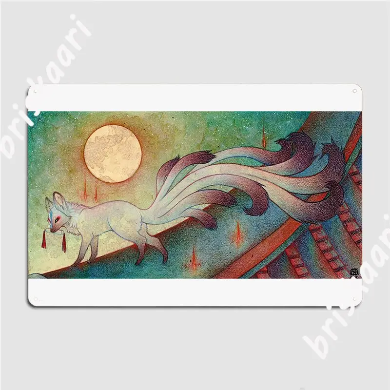 The Messenger Fox Yokai Teakitsune металлический плакат на стену, паб, гараж, дизайн стен, Декор, жестяной плакат
The Messenger Fox Yokai Teakitsune металлический плакат на стену, паб, гараж, дизайн стен, Декор, жестяной плакат