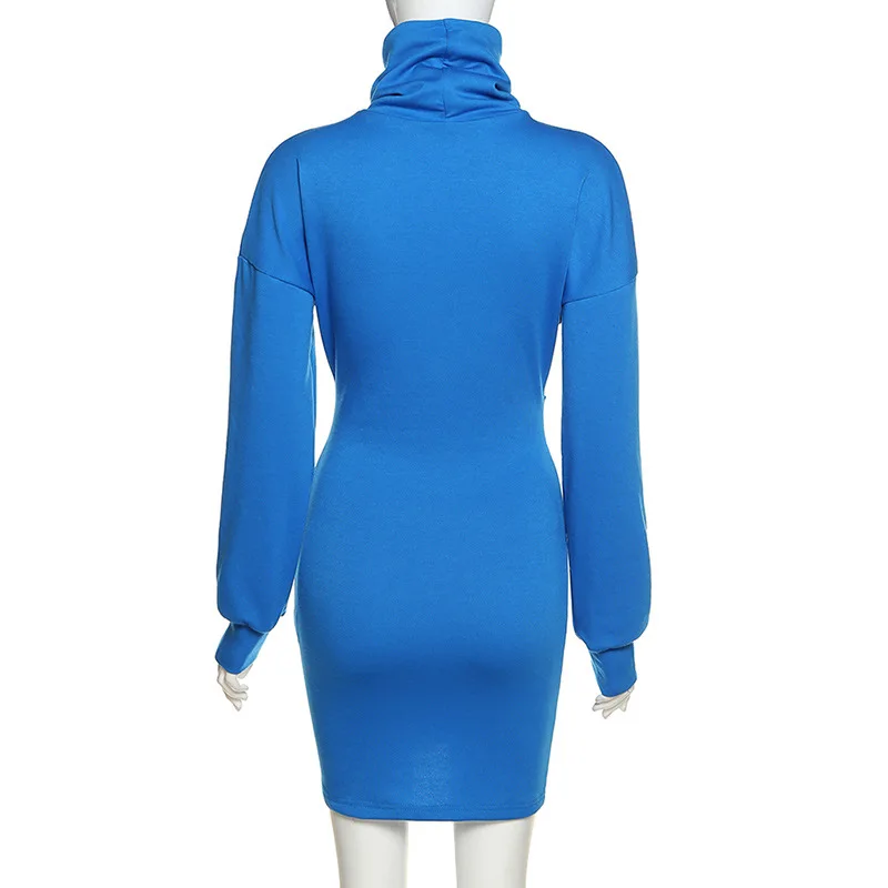 Lucky Lable Letter Embroidery Bandage Turtleneck Slim Ruffle Lace Up Dresses for Women 2020 Winter Fashion All-Match Clothes
Lucky Lable Letter Embroidery Bandage Turtleneck Slim Ruffle Lace Up Dresses for Women 2020 Winter Fashion All-Match Clothes