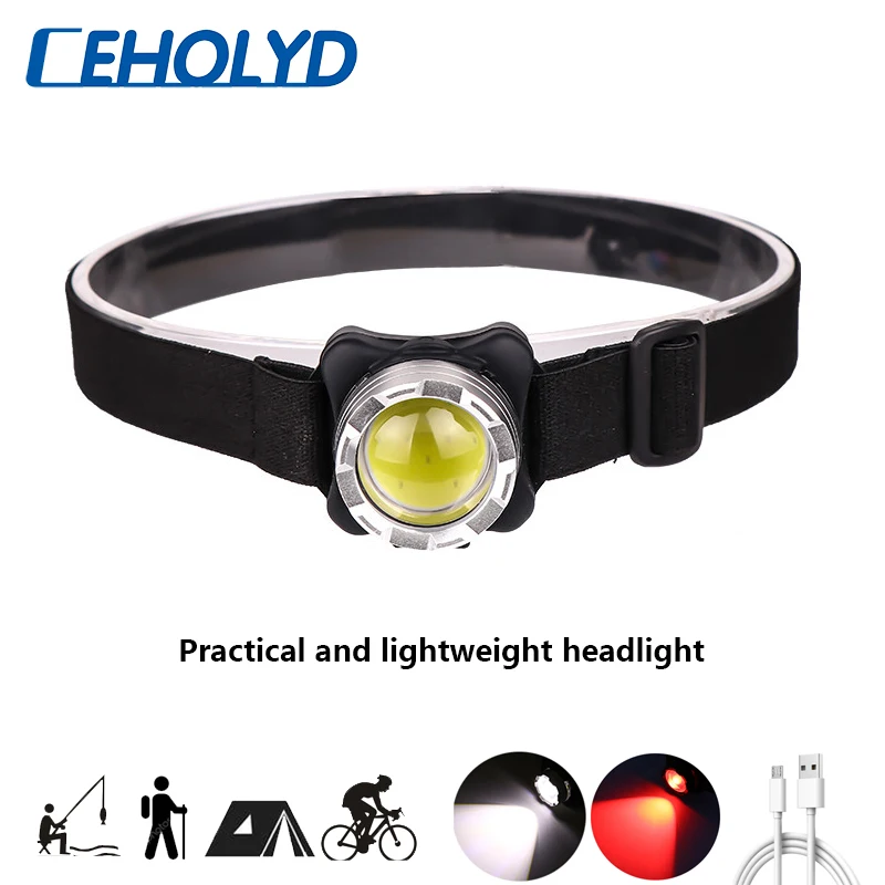 COB LED headlight Built-in battery Waterproof headlight Powerful headlight USB rechargeable headlight Camping picnic riding
COB LED headlight Built-in battery Waterproof headlight Powerful headlight USB rechargeable headlight Camping picnic riding