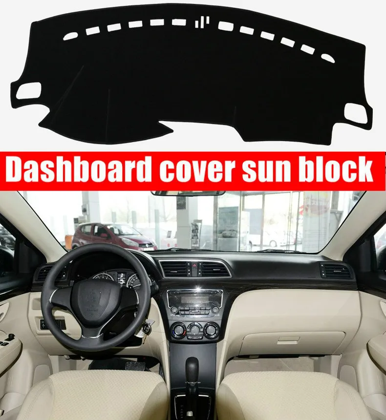 For Suzuki Ciaz 2014-2018 Dashboard Cover Mat Pad Dashmat Dash Cover Sun Shade Instrument Protect Carpet Car Styling Accessories
For Suzuki Ciaz 2014-2018 Dashboard Cover Mat Pad Dashmat Dash Cover Sun Shade Instrument Protect Carpet Car Styling Accessories