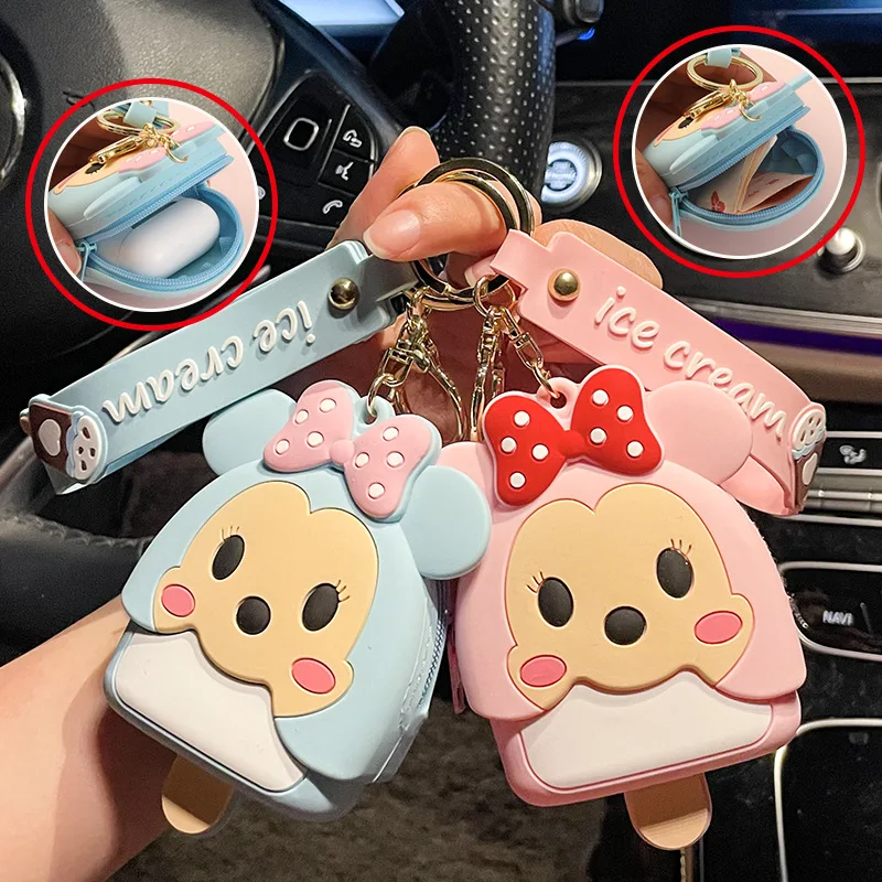 Disney Cartoon Minnie Keychain Zero Wallet Pendant Animation Storage Bag Zipper Car Key Chain Pendant
Disney Cartoon Minnie Keychain Zero Wallet Pendant Animation Storage Bag Zipper Car Key Chain Pendant