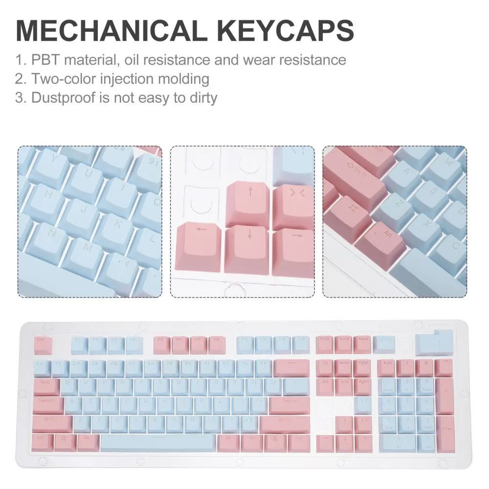 1 Set Keyboard Keycaps Mechanical Keyboard Protector Keyboard Accessories
1 Set Keyboard Keycaps Mechanical Keyboard Protector Keyboard Accessories