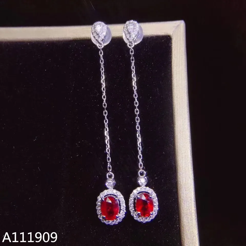 KJJEAXCMY boutique jewelry 925 sterling silver inlaid natural ruby gemstone women's earrings support detection
KJJEAXCMY boutique jewelry 925 sterling silver inlaid natural ruby gemstone women's earrings support detection