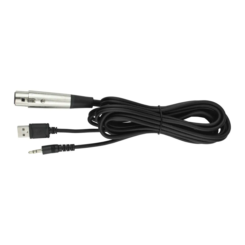 MK F100TL Microphone Dedicated (USB + 3.5mm) Double Cable Support connection of sound card Reduce background noise
MK F100TL Microphone Dedicated (USB + 3.5mm) Double Cable Support connection of sound card Reduce background noise
