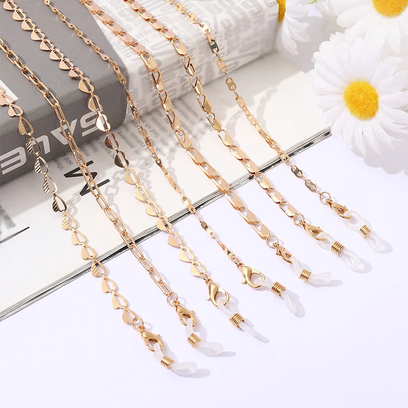 Eyeglass Strap Reading Glasses Hanging Chain Fashion Sunglasses Spectacles Holder Neck Cord Glasses Slip Metal Chain Two Hooks
Eyeglass Strap Reading Glasses Hanging Chain Fashion Sunglasses Spectacles Holder Neck Cord Glasses Slip Metal Chain Two Hooks