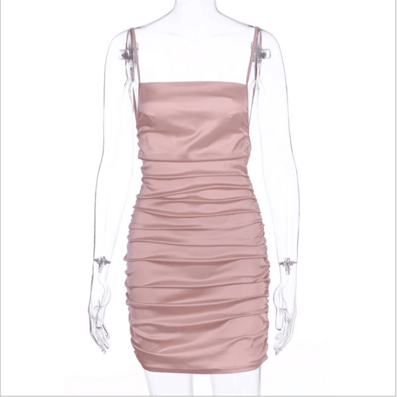 Yzeqi Sexy Women Fashion Bodycon Dress Backless Ruched Female Summer 2020 Mini Dress Ladies Backless Short Party Dresses
Yzeqi Sexy Women Fashion Bodycon Dress Backless Ruched Female Summer 2020 Mini Dress Ladies Backless Short Party Dresses