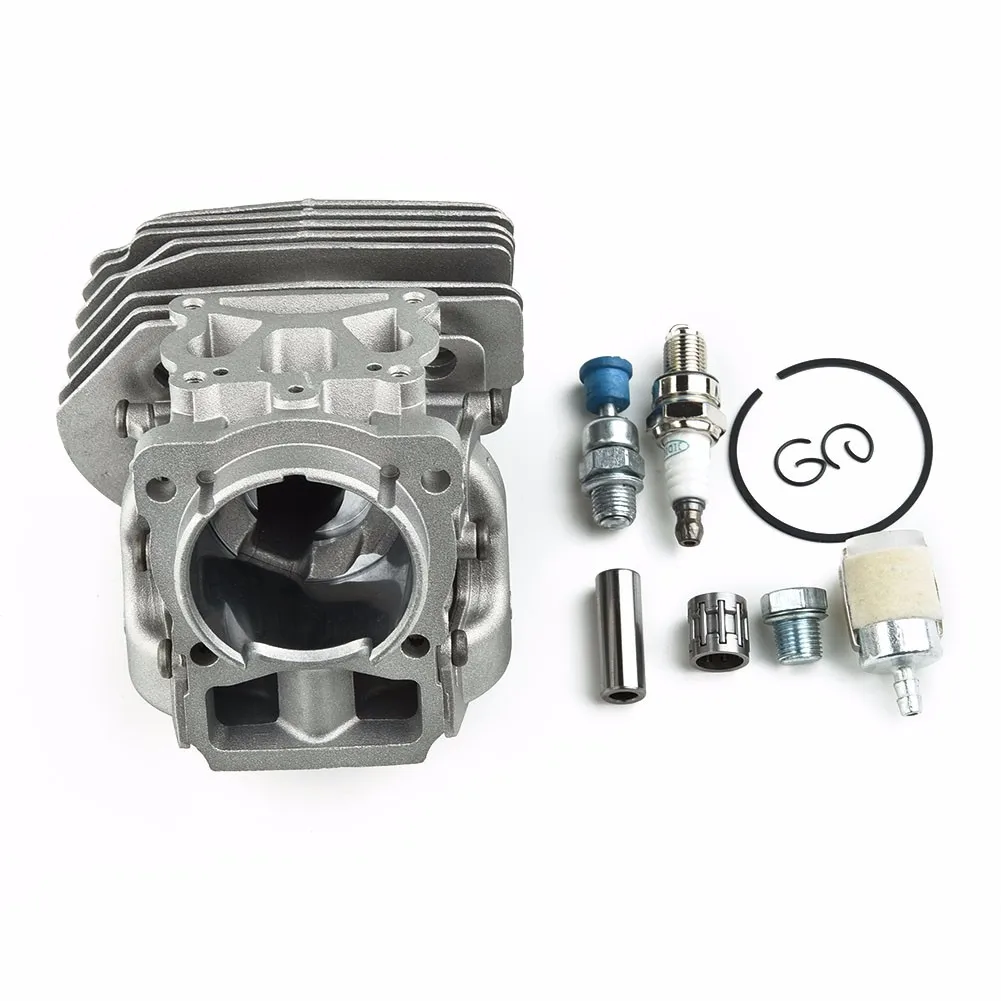 43MM Cylinder Kit FOR HUSQVARNA 545 545XP 550 550XP JONSERED CS2252 CS2253 Replacement Number 577 76 47 06 Spark Plug Set Piston
43MM Cylinder Kit FOR HUSQVARNA 545 545XP 550 550XP JONSERED CS2252 CS2253 Replacement Number 577 76 47 06 Spark Plug Set Piston