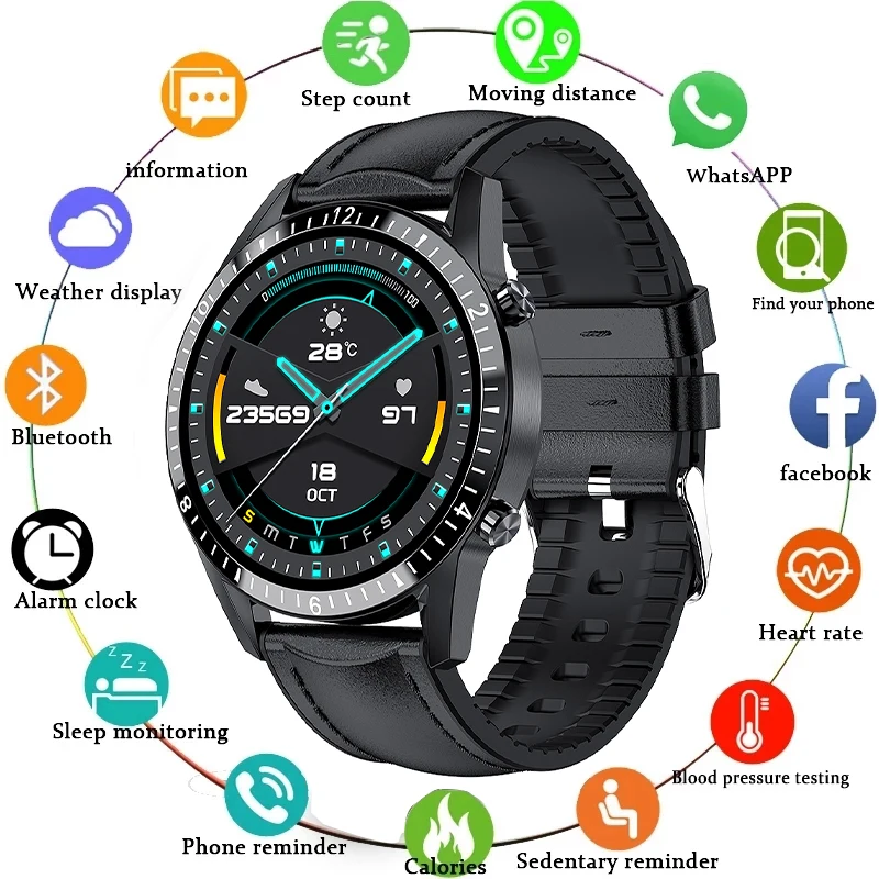 2021 Smart Watch Phone Full Touch Screen Sport Fitness Watch IP67 Waterproof Bluetooth Connection For Android Ios Smartwatch Men
2021 Smart Watch Phone Full Touch Screen Sport Fitness Watch IP67 Waterproof Bluetooth Connection For Android Ios Smartwatch Men