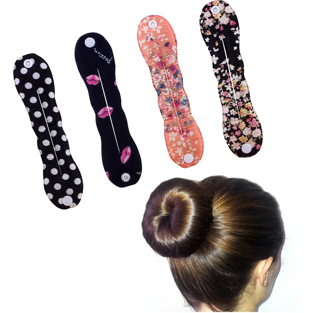 Fashion Women Sponge Hair Twist Styling Clip Stick Bun Maker Braid Magic Tool Hair Accessories Floral Polka Dot Female Hairband 
Fashion Women Sponge Hair Twist Styling Clip Stick Bun Maker Braid Magic Tool Hair Accessories Floral Polka Dot Female Hairband