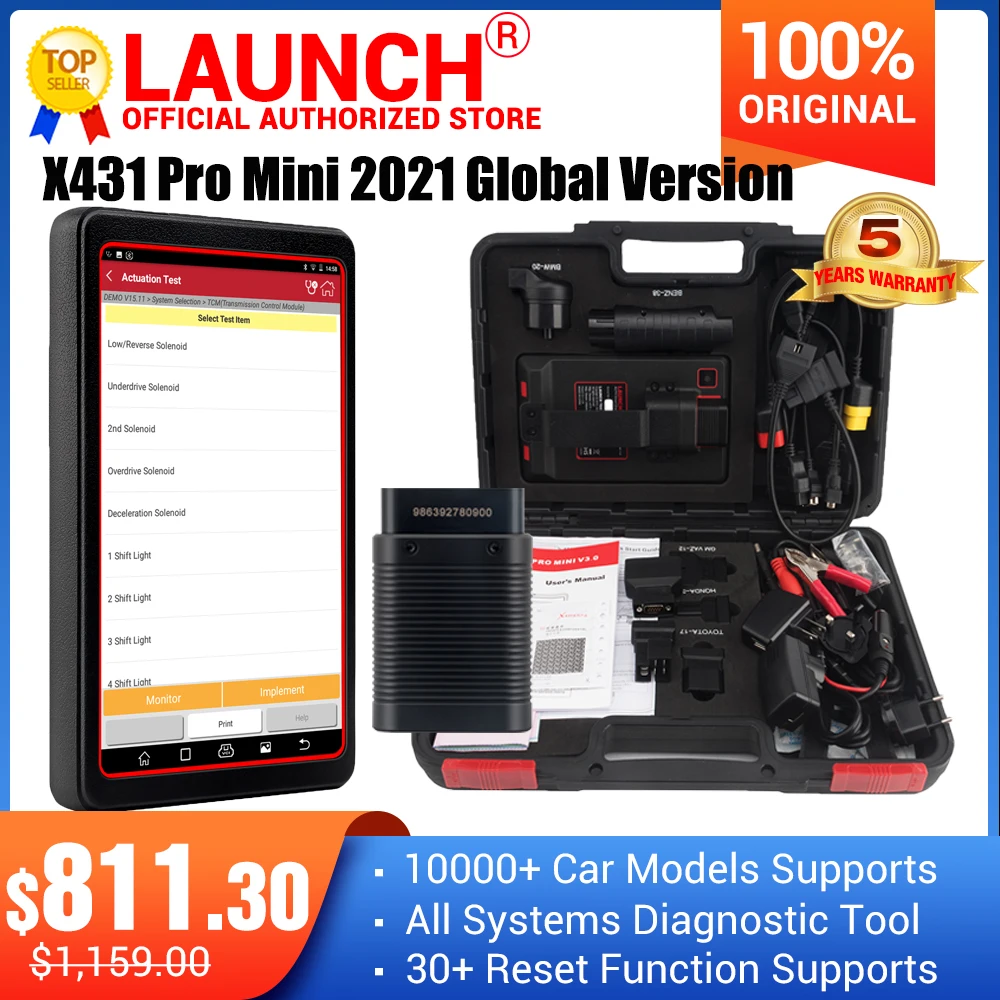Диагностика автомобилей Launch X431 Pro Mini, система для диагностики автомобиля, obd2, кодирование ecu, тест на активность
Диагностика автомобилей Launch X431 Pro Mini, система для диагностики автомобиля, obd2, кодирование ecu, тест на активность