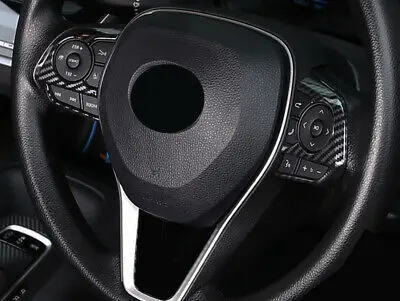Крышка кнопки рулевого колеса из АБС-пластика, 2 шт., для Toyota Corolla E210 12th Gen 2019-2020 
Крышка кнопки рулевого колеса из АБС-пластика, 2 шт., для Toyota Corolla E210 12th Gen 2019-2020