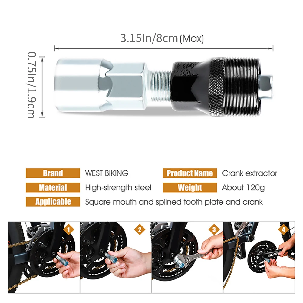 Multifunctional Bicycle Repair Tool Kits Portable Bottom Bracket Wrench Cassette Freewheel Bottom Bracket Bike Chain Remover 
Multifunctional Bicycle Repair Tool Kits Portable Bottom Bracket Wrench Cassette Freewheel Bottom Bracket Bike Chain Remover