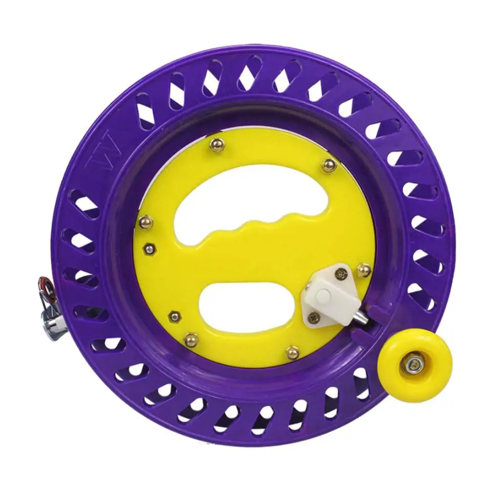 String Reel Winder Durable Plastic Fishing Line Spool Wheel Holder Winding Tool Accessory 22cm | Спорт и развлечения
