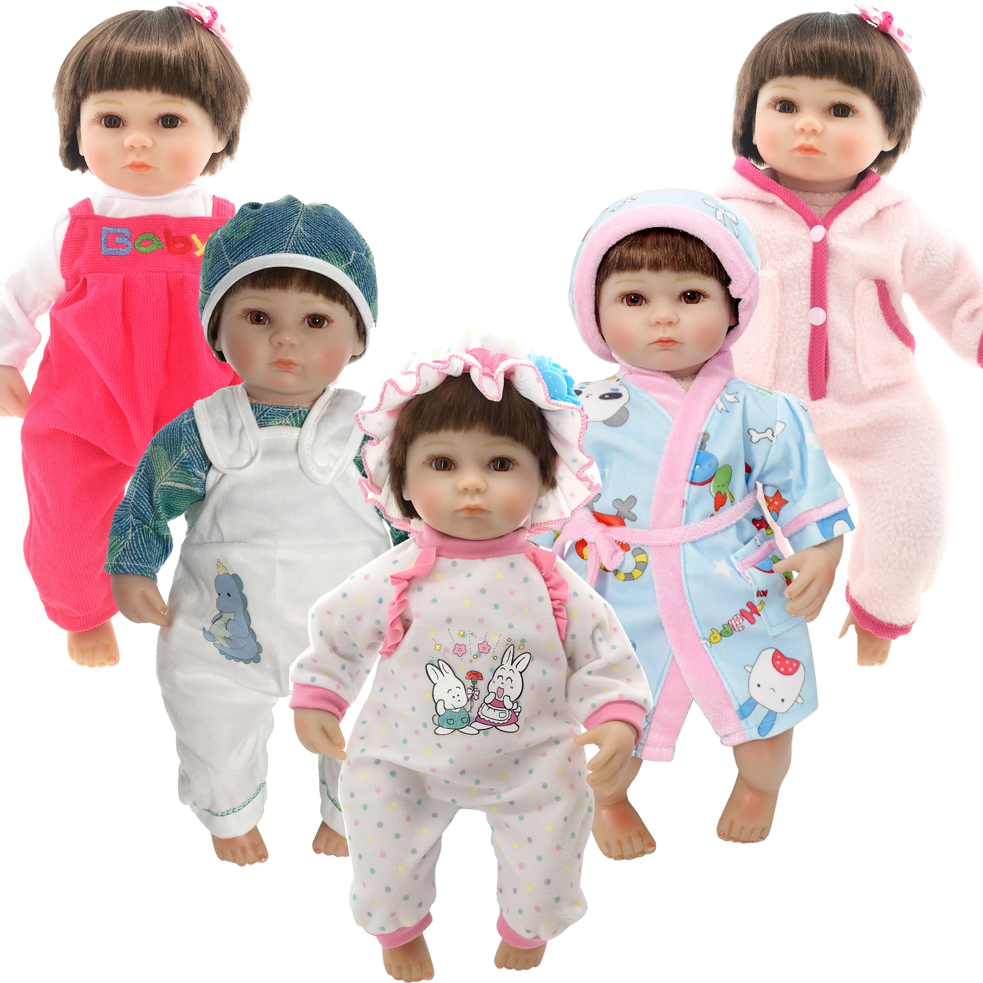 Doll clothes fit for 16 inch 18 inch 40-45cm baby reborn doll, girl dress for American dolls,newborn dolls accessories gift
Doll clothes fit for 16 inch 18 inch 40-45cm baby reborn doll, girl dress for American dolls,newborn dolls accessories gift