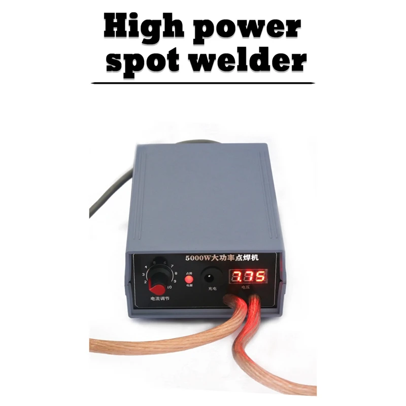 5000W Battery Spot Welder Kit Welding Tools Portable Adjustabl Spot Welding Machine 0.2MM Nickel Strip for 18650 Battery
5000W Battery Spot Welder Kit Welding Tools Portable Adjustabl Spot Welding Machine 0.2MM Nickel Strip for 18650 Battery