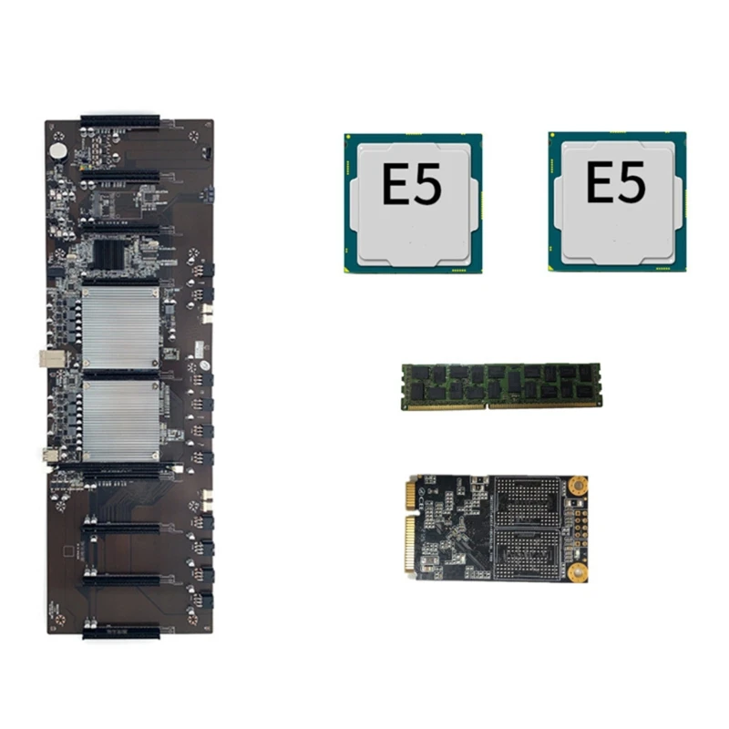 Материнская плата BTC X79 BTC PCIE LGA 2011 DDR3 BTC Майнер материнская плата 60 мм расстояние 85DC
Материнская плата BTC X79 BTC PCIE LGA 2011 DDR3 BTC Майнер материнская плата 60 мм расстояние 85DC